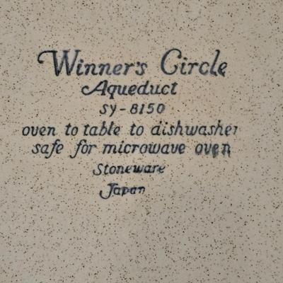 Winner's Circle Aqueduct Stoneware From Japan (DR-JS)