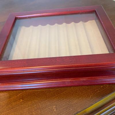 Glass Top Fountain Pen Display Case