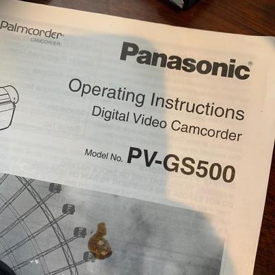 Panasonic PV-GS500 Digital Video Camcorder