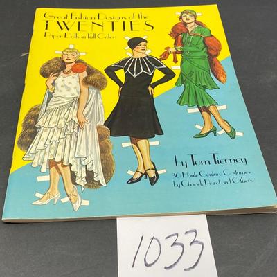 Vintage Paper Doll Book