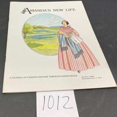 Vintage Paper Doll Book