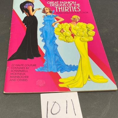 Vintage Paper Doll Book