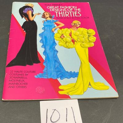 Vintage Paper Doll Book