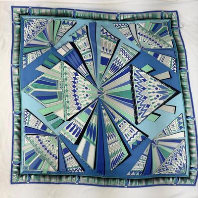 216 Authentic Emilio Pucci Silk Scarf