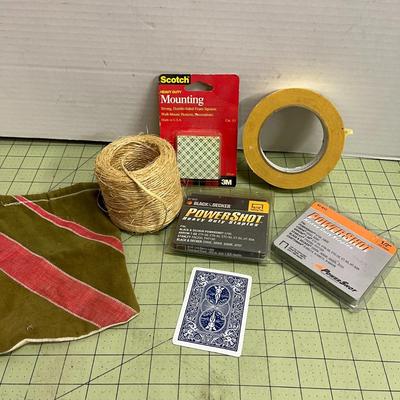 Staples, Tape, and Twine Bundle