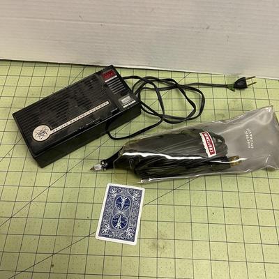 Craftsman Electric Engraver and Deluxe Battery Charger