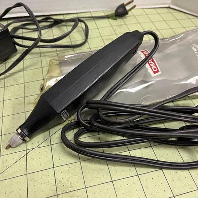 Craftsman Electric Engraver and Deluxe Battery Charger