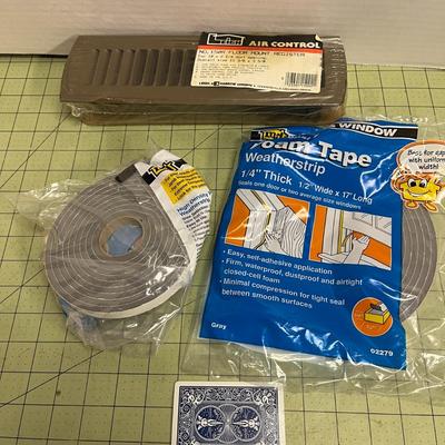 Weather Stripping and Floor Registers