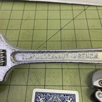 Wrench, Tubing Cutter, and Steering Wheel Pull