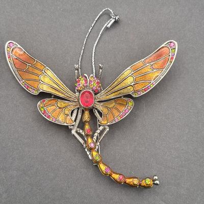 Huge Dragonfly Brooch/Pendant