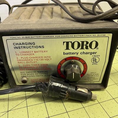 12 Volt Flashlight and Battery Charger