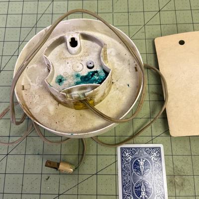 Vintage Electric Wall Clock (Works!)