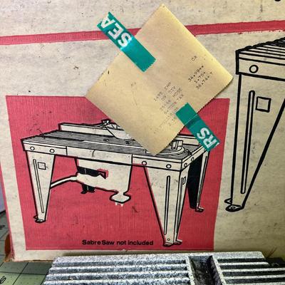 Router and Sabre Saw Table 