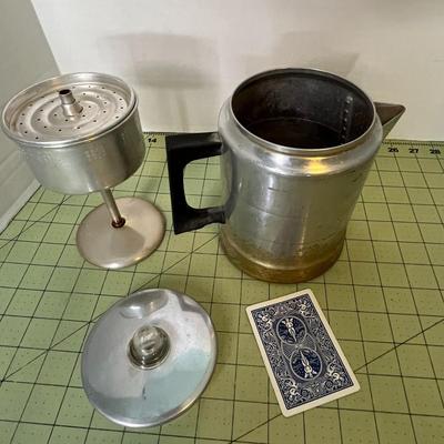 Vintage Comet The Popular Aluminum Coffee Maker