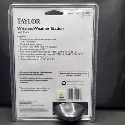 Taylor Wireless Weather Station (New in Package)