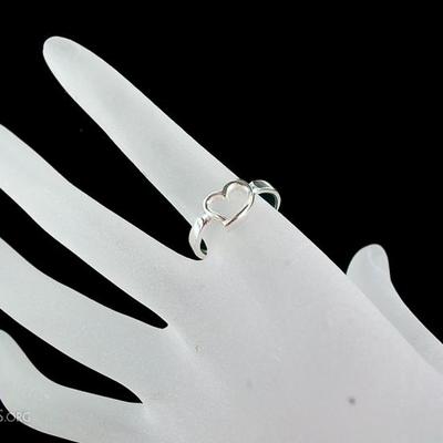 Sterling Heart Ring