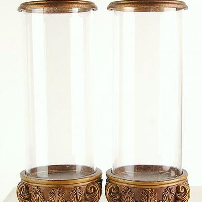 PAIR Windproof Outdoor Candle Holder