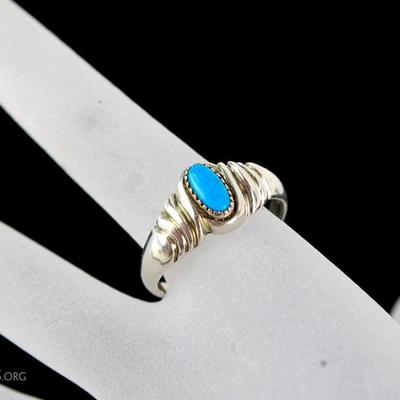 Sterling Turquoise Ring