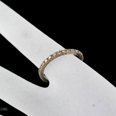 Sterling Eternity Ring