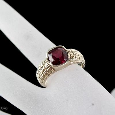 Sterling Amethyst Ring