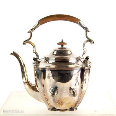 Wooden Handle English Teapot