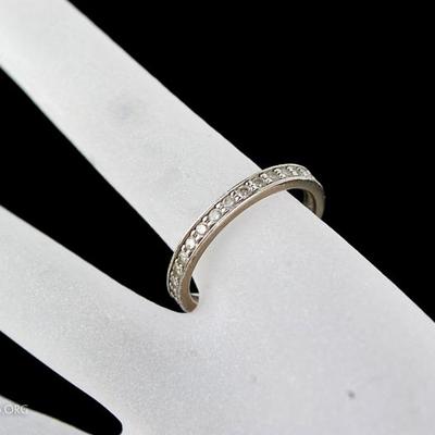 Sterling Eernity Ring