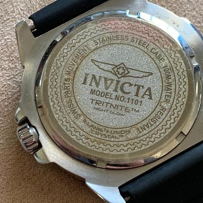 Invicta Model 1101 Tritnite Mens Wristwatch