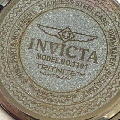 Invicta Model 1101 Tritnite Mens Wristwatch
