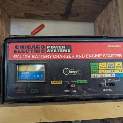 Chicago Electric Power Systems Battery & Engine Charger
