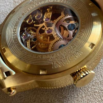 Invicta Model 0053 Steel Mechanical Movement Water Resistant Menâ€™s Watch