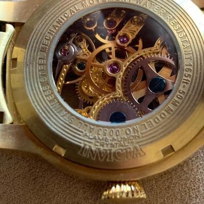 Invicta Model 0053 Steel Mechanical Movement Water Resistant Menâ€™s Watch