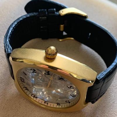 Stuhrling Original 17 Jewels Krysterna Crystal Wristwatch