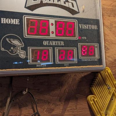 Philadelphia Eagles Time Clock
