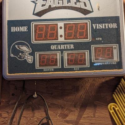Philadelphia Eagles Time Clock