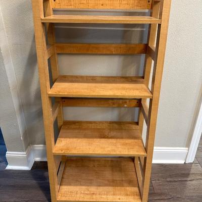 Four Shelf Ladder Bookcase