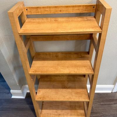 Four Shelf Ladder Bookcase
