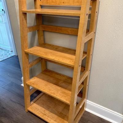 Four Shelf Ladder Bookcase