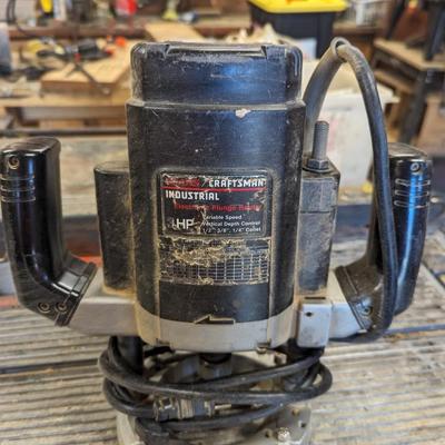 Craftsman Electric Plunge Router 3 HP