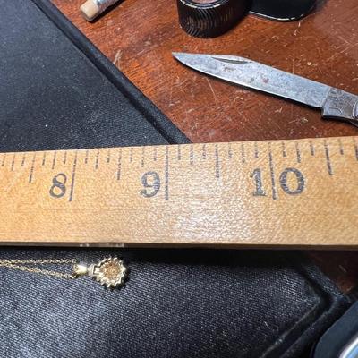 14K Gold and Diamond Necklace