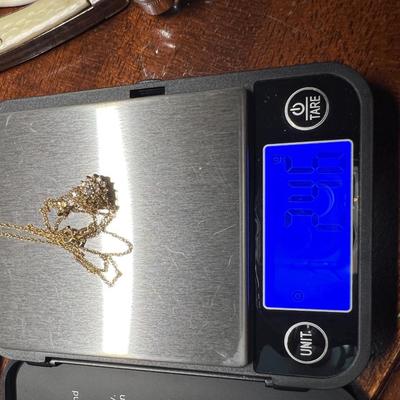 14K Gold and Diamond Necklace