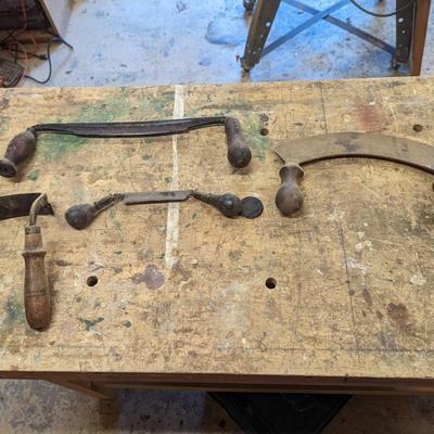 Vintage Draw Wood Shaping Tools