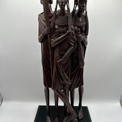 African Tribal Wood Carved Statue