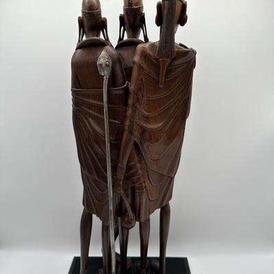 African Tribal Wood Carved Statue