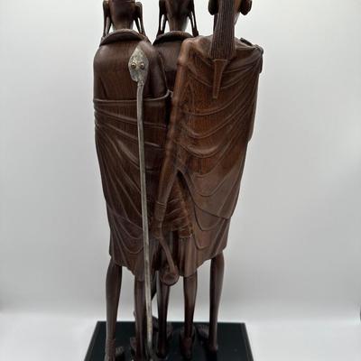 African Tribal Wood Carved Statue