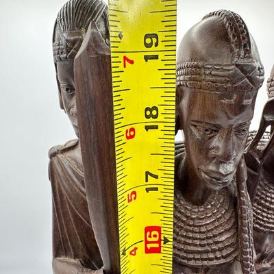 African Tribal Wood Carved Statue