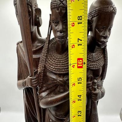 African Tribal Wood Carved Statue