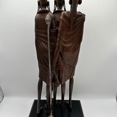 African Tribal Wood Carved Statue