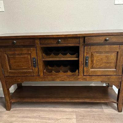 A-America Ozark Sideboard W/ Removable Wine Storage
