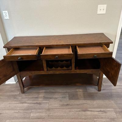 A-America Ozark Sideboard W/ Removable Wine Storage