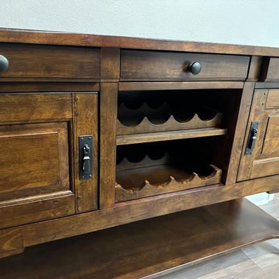 A-America Ozark Sideboard W/ Removable Wine Storage